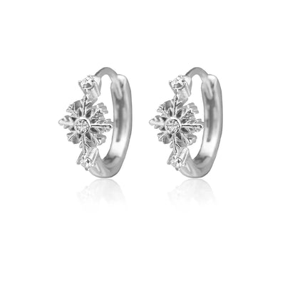 Apom Shining Snowflake Earrings