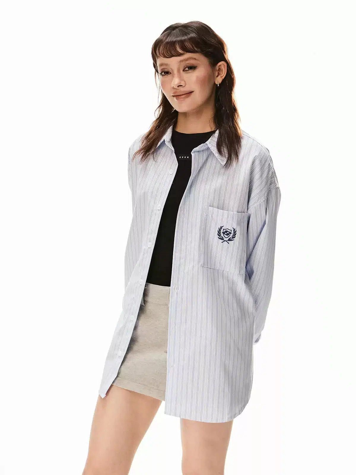 Tom School Style Loose Shirt