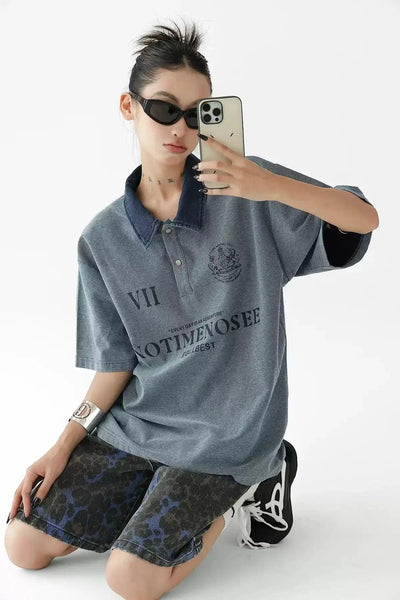 Ace Collegiate Sports Polo-korean-fashion-Polo-Ace's Closet-OH Garments