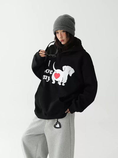 Ace I Love My Dog Hoodie-korean-fashion-Hoodie-Ace's Closet-OH Garments