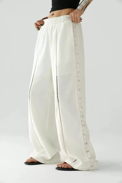 Ace Lace Trim Wide Leg Pants-korean-fashion-Pants-Ace's Closet-OH Garments