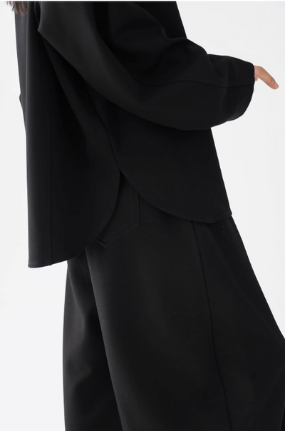 Ace Minimal Oversize Crewneck & Elastic Waist Sweatpants Set-korean-fashion-Clothing Set-Ace's Closet-OH Garments