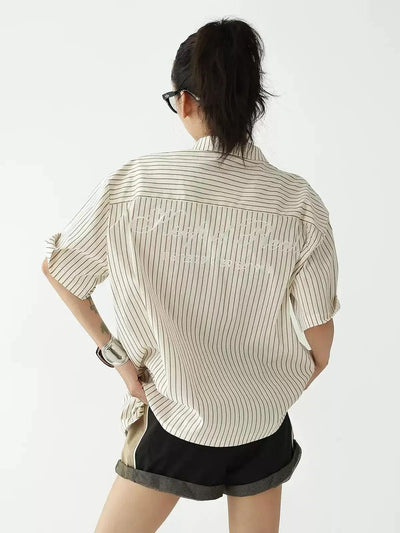 Ace Relaxed Stripes Shirt-korean-fashion-Shirt-Ace's Closet-OH Garments
