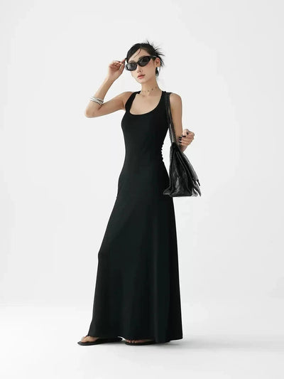 Ace Sleeveless Bodycon Long Dress-korean-fashion-Dress-Ace's Closet-OH Garments