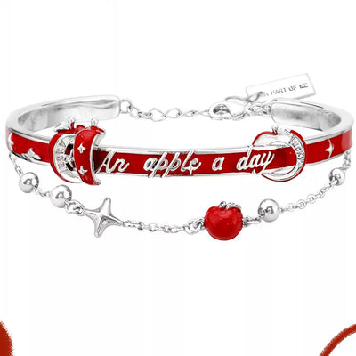 Apom Apple & Star Bracelet-korean-fashion-Bracelet-Apom's Closet-OH Garments