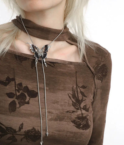 Apom Changable Butterfly Pull Out Necklace-korean-fashion-Necklace-Apom's Closet-OH Garments