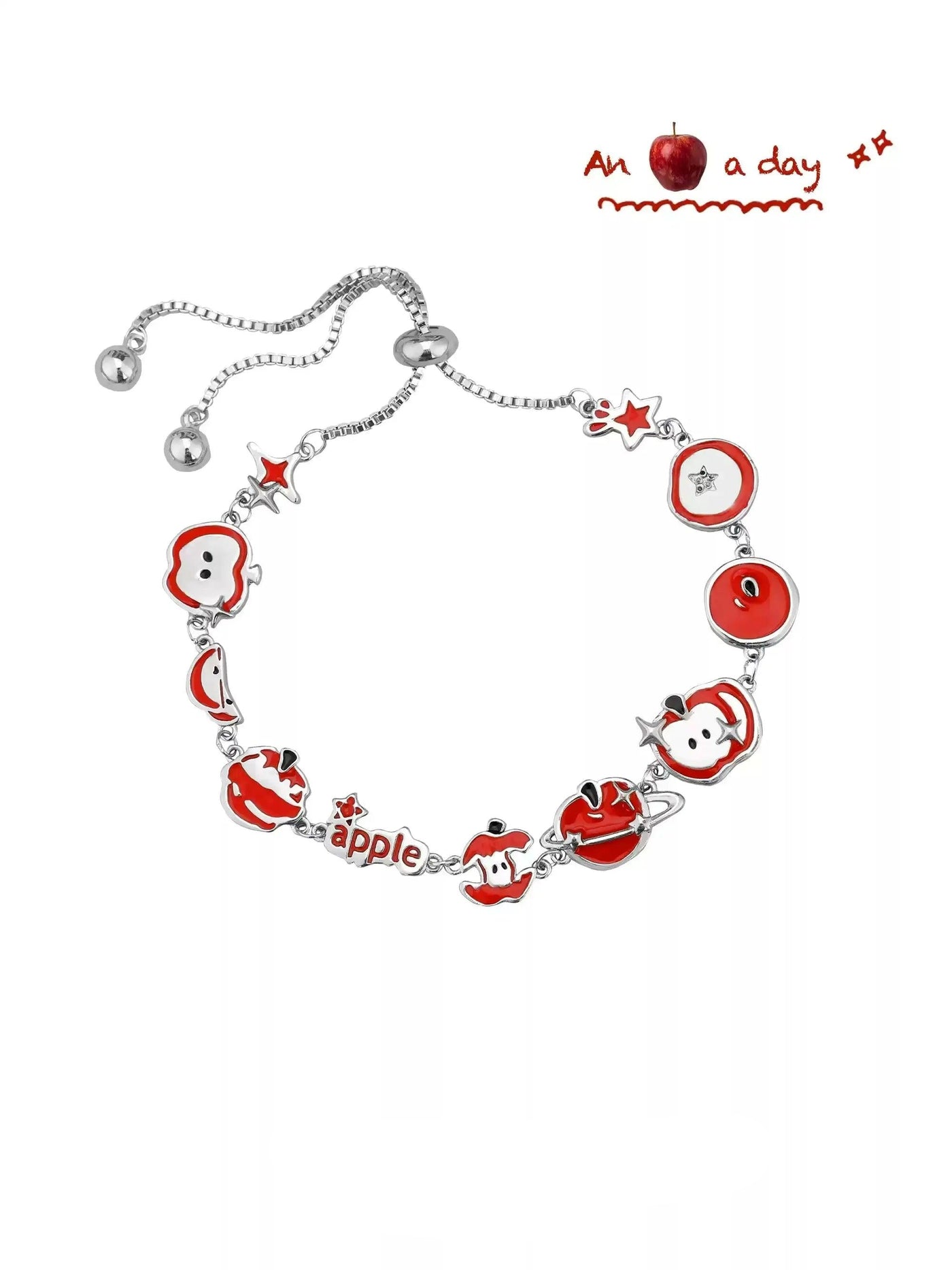 Apom Graffiti Apple Bracelet-korean-fashion-Bracelet-Apom's Closet-OH Garments