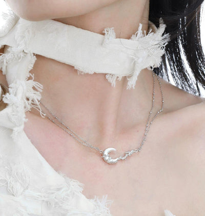 Apom Moon Metallic Lines Necklace-korean-fashion-Necklace-Apom's Closet-OH Garments