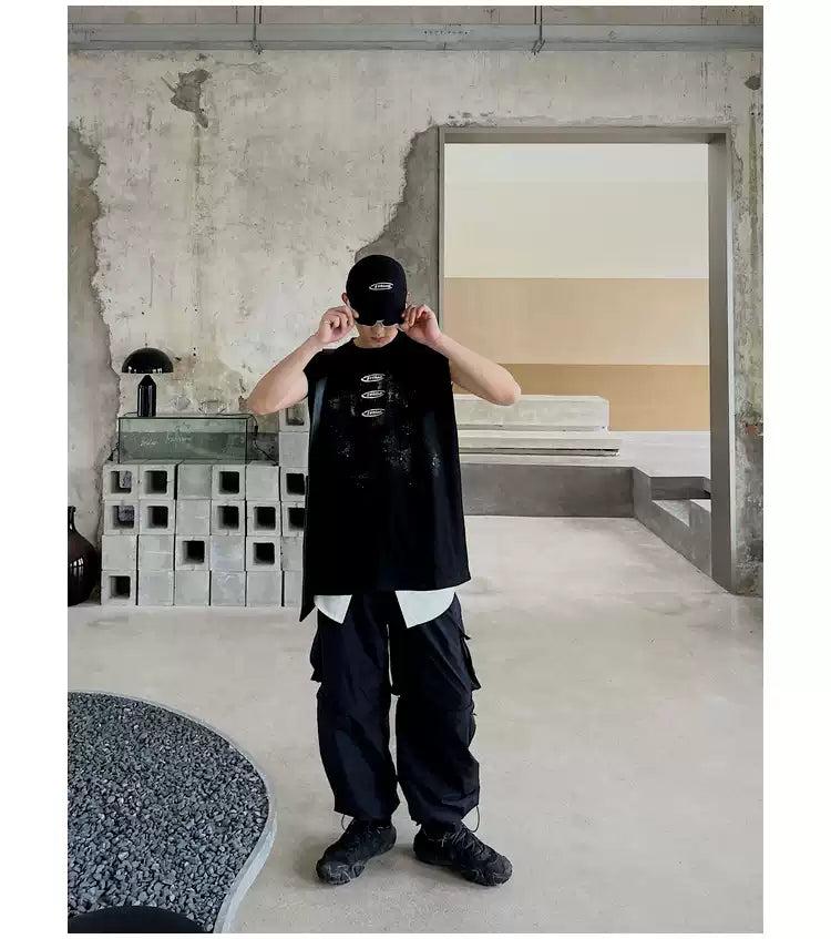 Bang Detachable Zipped Cargo Pants-korean-fashion-Pants-Bang's Closet-OH Garments