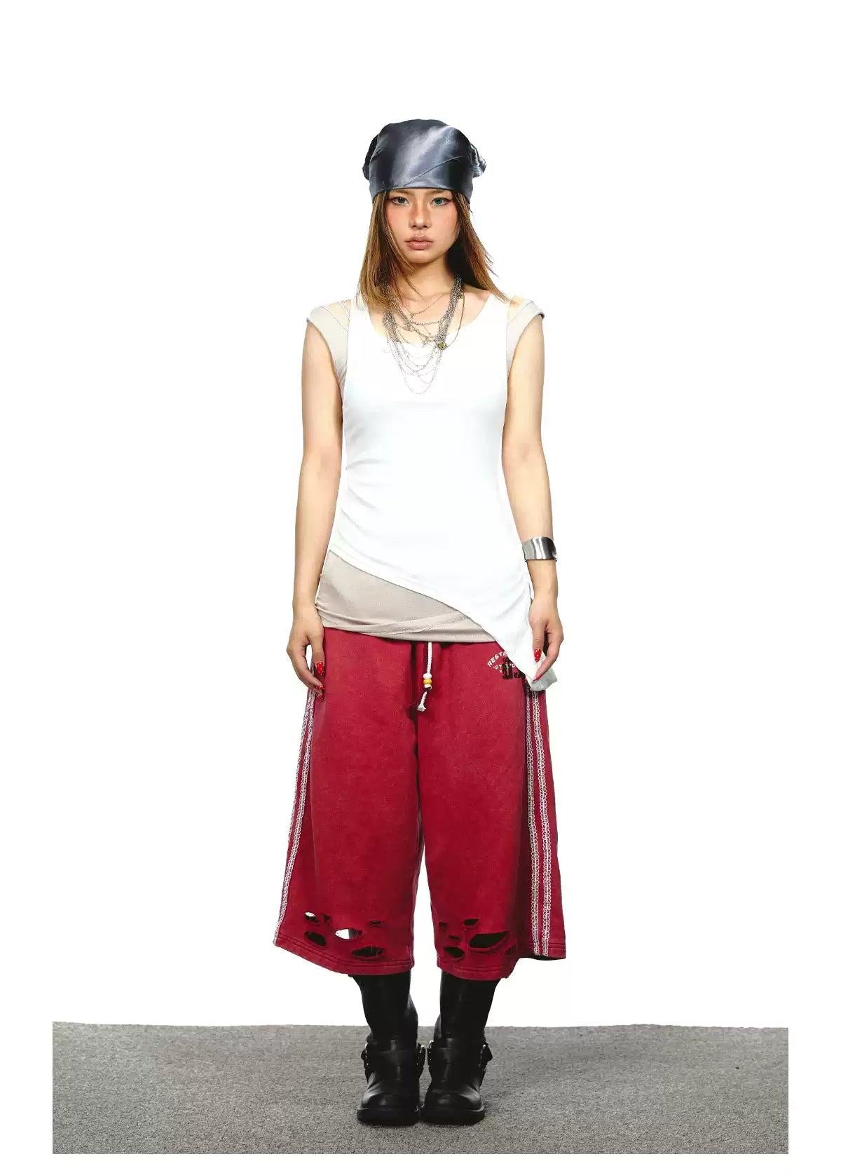 BB Asymmetric Hem Layered Camisole-korean-fashion-Camisole-BB's Closet-OH Garments