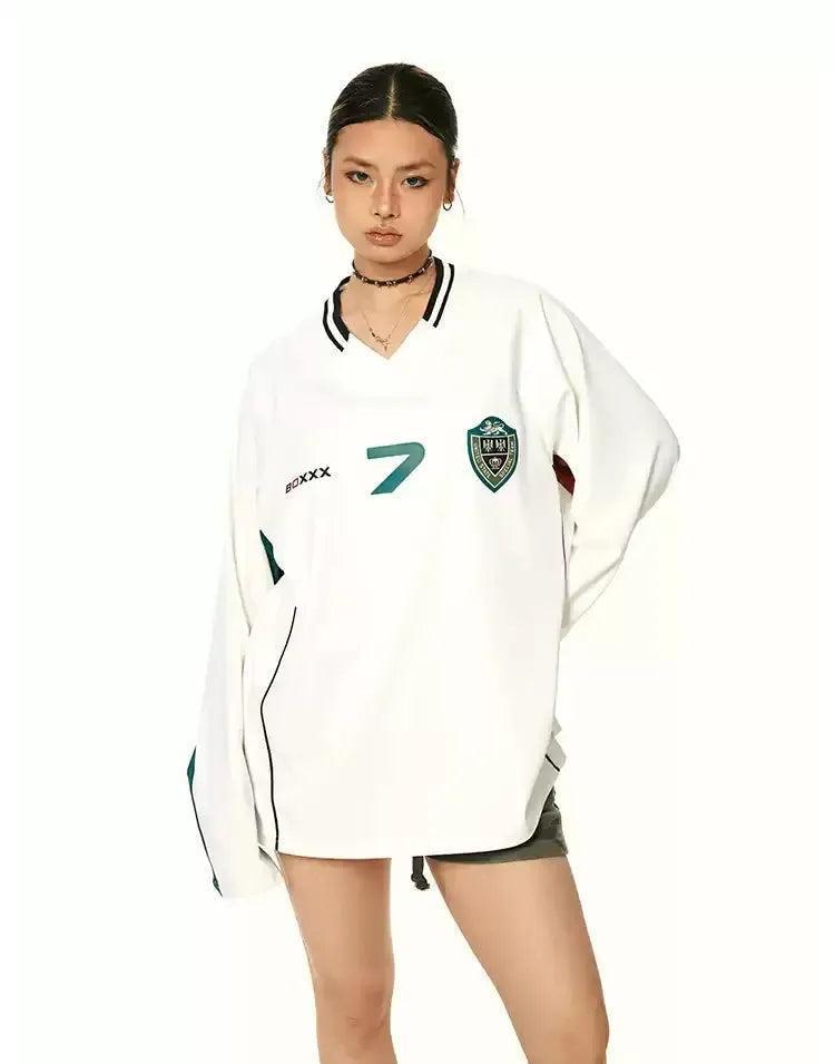 BB Athleisure Style Long Sleeve T-Shirt-korean-fashion-T-Shirt-BB's Closet-OH Garments