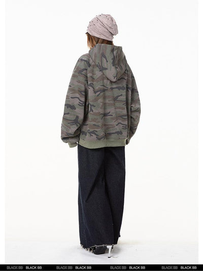 BB Boxy Camouflage Zip-Up Hoodie-korean-fashion-Hoodie-BB's Closet-OH Garments