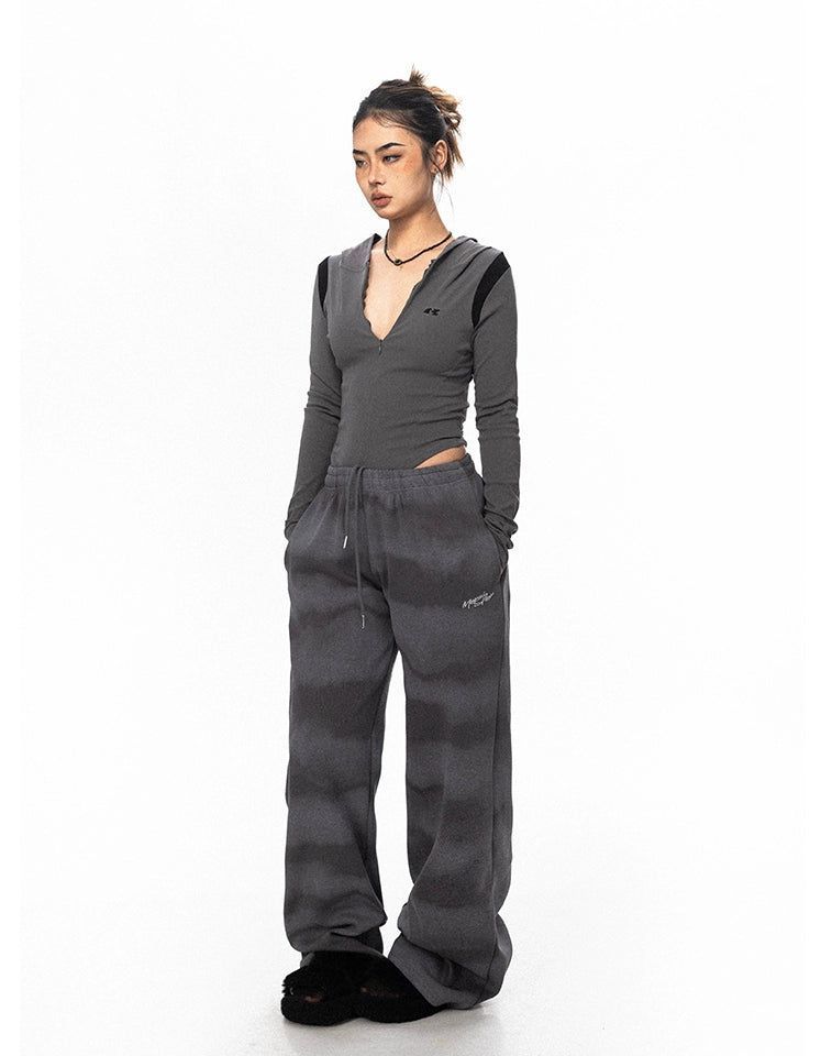 BB Irregular Slim Fit Hooded Half-Zip-korean-fashion-Half-Zip-BB's Closet-OH Garments
