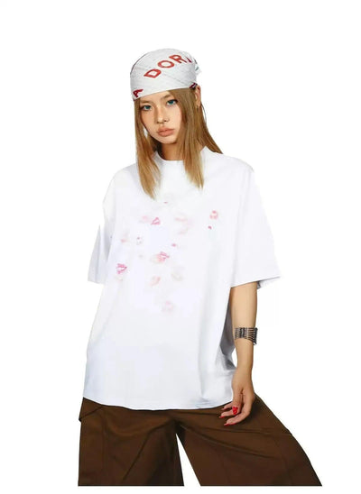 BB Lips Graphic T-Shirt-korean-fashion-T-Shirt-BB's Closet-OH Garments