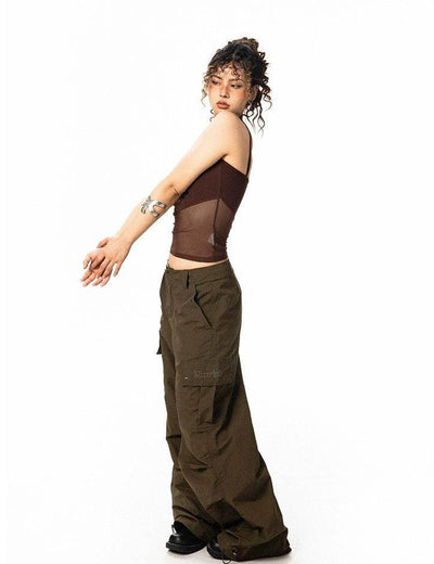 BB Loose Fit Cargo Pants-korean-fashion-Pants-BB's Closet-OH Garments