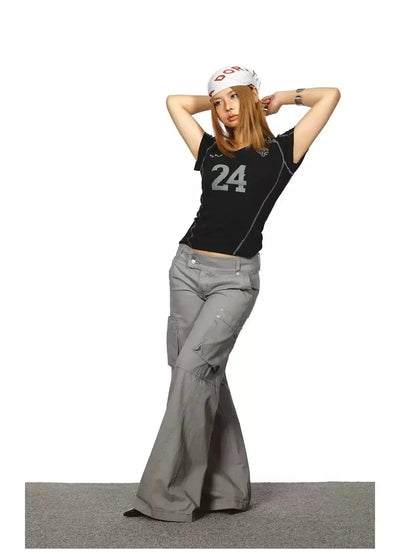 BB Multi-Pocket Cargo Pants-korean-fashion-Pants-BB's Closet-OH Garments