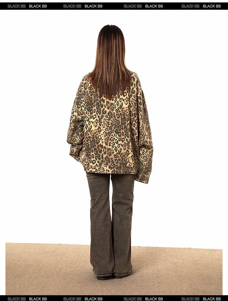 BB Ripped Pocket Animal Print Jacket-korean-fashion-Jacket-BB's Closet-OH Garments