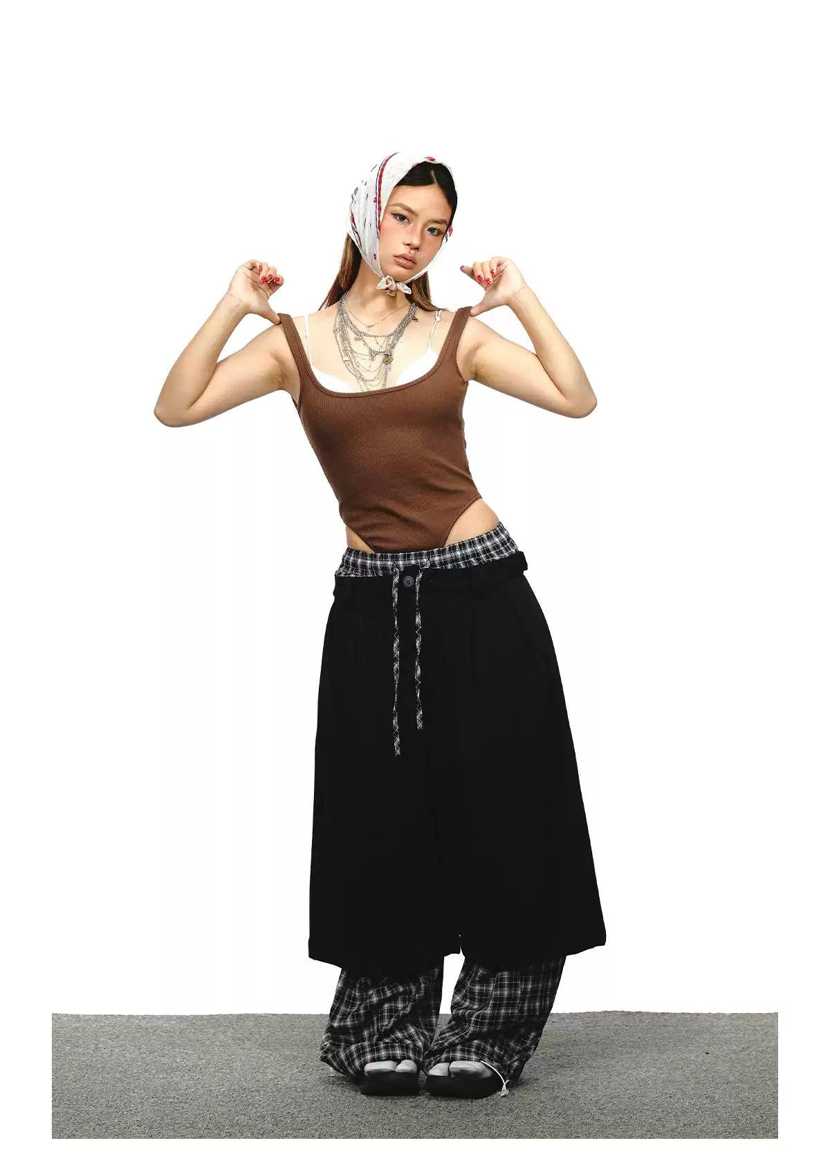 BB Solid Color Slim Fit Bodysuit-korean-fashion-Bodysuit-BB's Closet-OH Garments