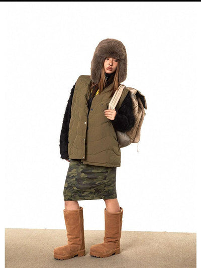 BB Wave Quilt Puffer Vest-korean-fashion-Vest-BB's Closet-OH Garments