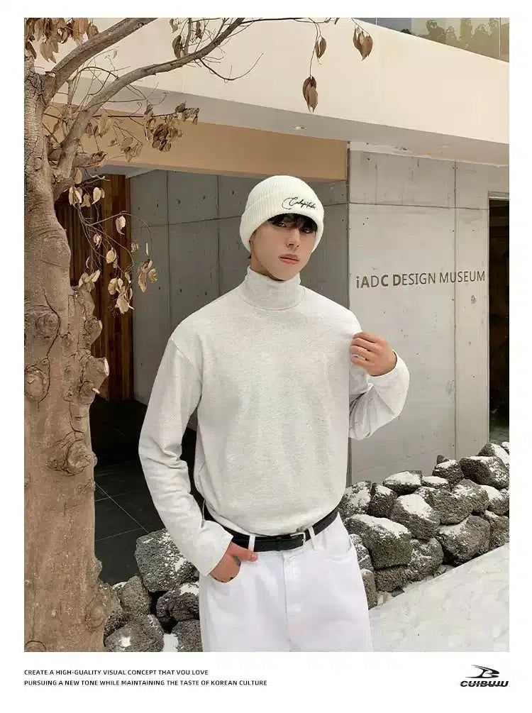 Cui Basic Regular Fit Turtleneck-korean-fashion-Turtleneck-Cui's Closet-OH Garments