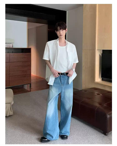 Cui Clean Fit Short Sleeve Shirt-korean-fashion-Shirt-Cui's Closet-OH Garments