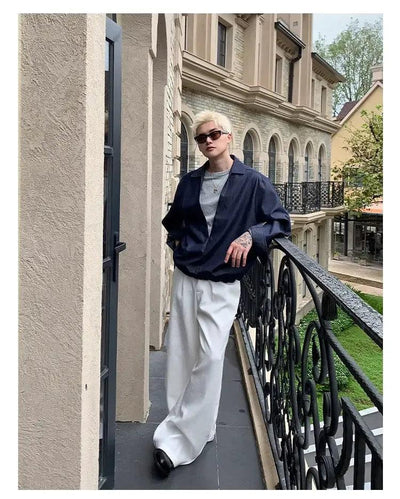 Cui Comfty Plain Wide Pants-korean-fashion-Pants-Cui's Closet-OH Garments