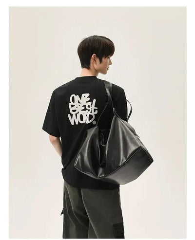 Cui Embroidered Round Neck T-Shirt-korean-fashion-T-Shirt-Cui's Closet-OH Garments