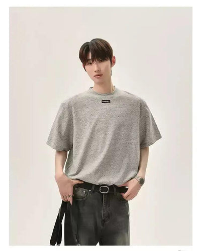 Cui Ink Dot Pattern T-Shirt-korean-fashion-T-Shirt-Cui's Closet-OH Garments