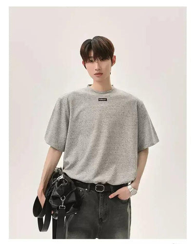 Cui Ink Dot Pattern T-Shirt-korean-fashion-T-Shirt-Cui's Closet-OH Garments
