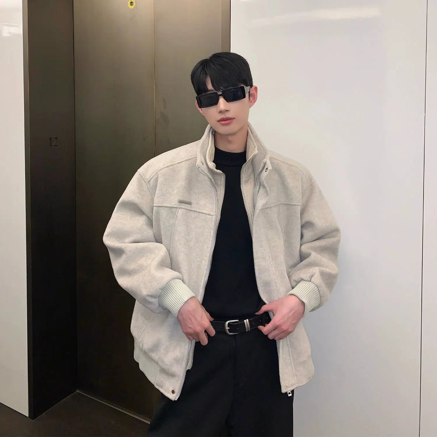 Cui Layered Athleisure Zipped Jacket-korean-fashion-Jacket-Cui's Closet-OH Garments