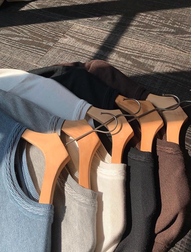 Cui Pattern Knitted Lightweight Sweater-korean-fashion-T-Shirt-Cui's Closet-OH Garments