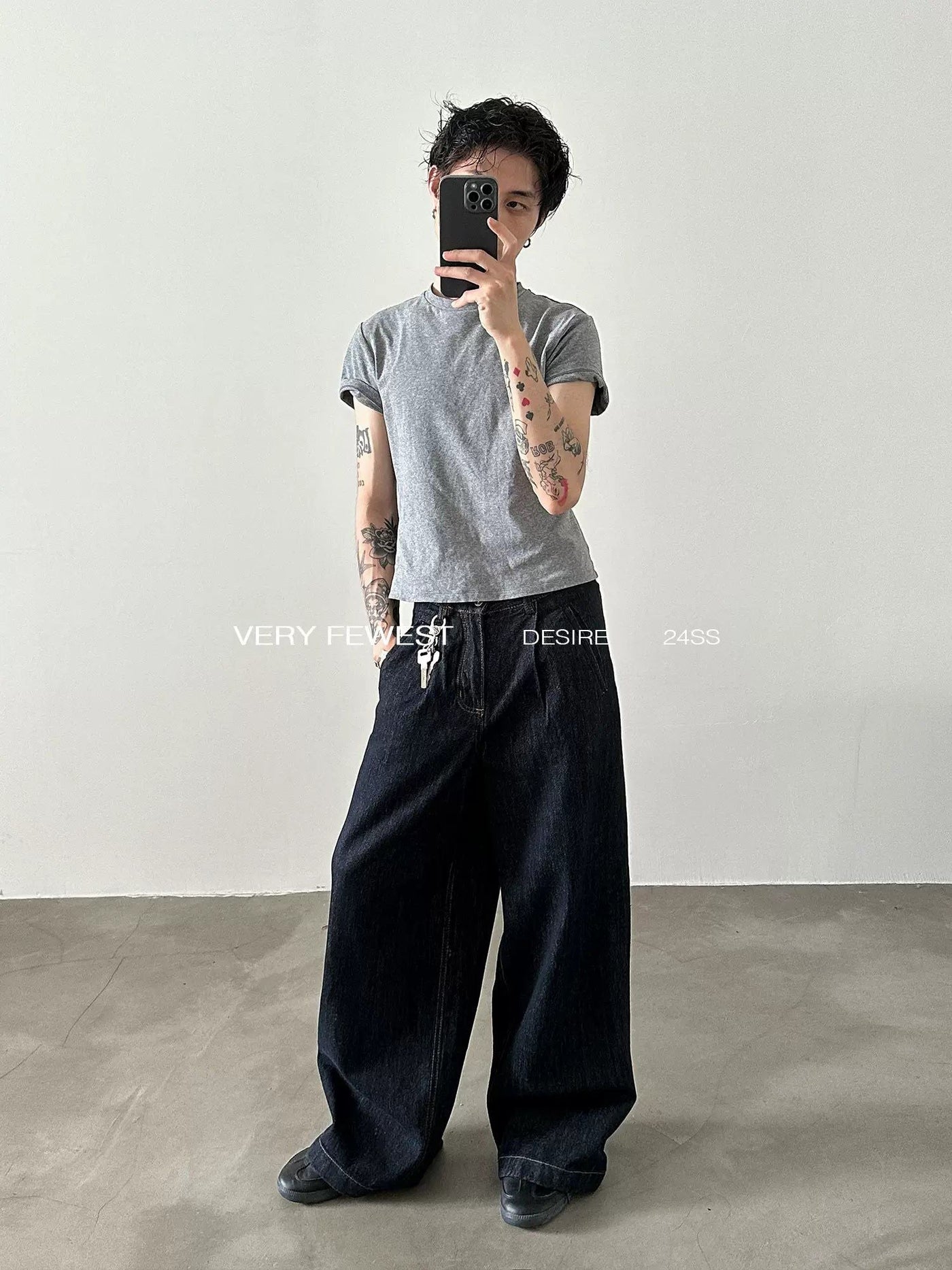 Gen Heavy Washed Wide Cut Jeans-korean-fashion-Jeans-Gen's Closet-OH Garments