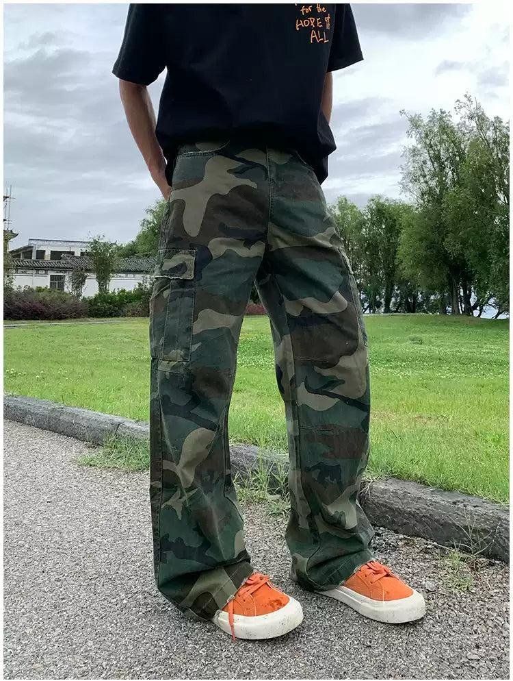Holo Camouflage Cargo Pants-korean-fashion-Pants-Holo's Closet-OH Garments