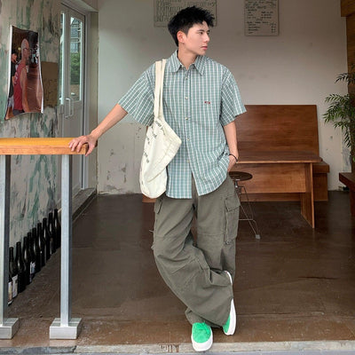 Holo Classic Plaid Shirt-korean-fashion-Shirt-Holo's Closet-OH Garments