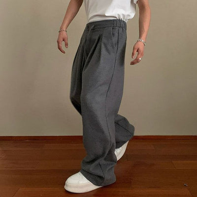 Holo Drawstring Pleated Wide Pants-korean-fashion-Pants-Holo's Closet-OH Garments