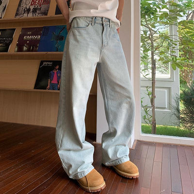 Holo Light Faded Wide Leg Jeans-korean-fashion-Jeans-Holo's Closet-OH Garments
