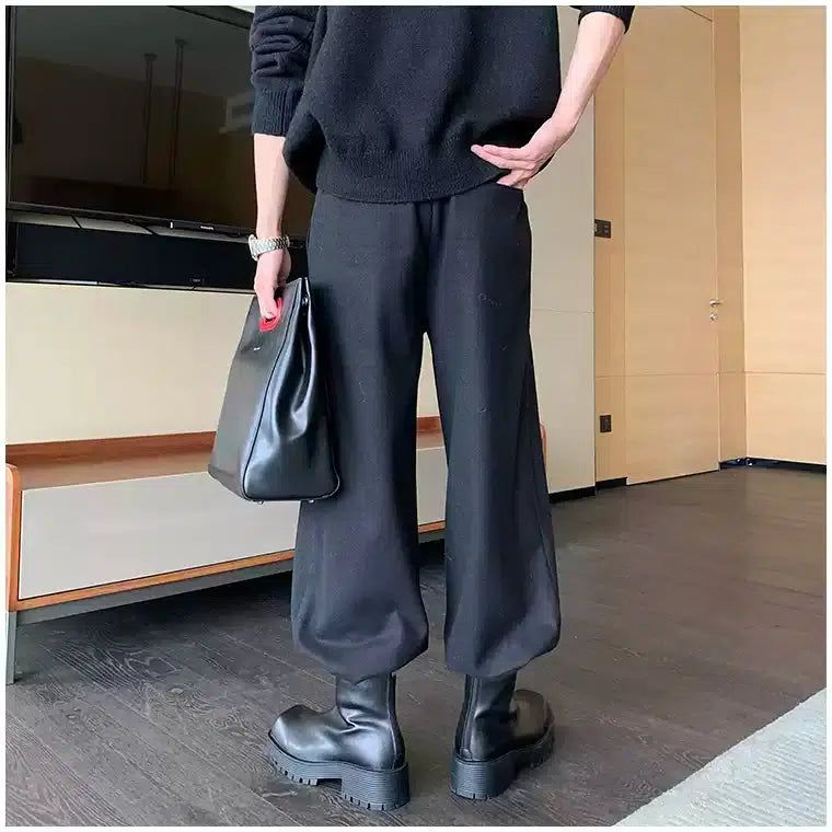 Hua Adjustable String Casual Sweatpants-korean-fashion-Pants-Hua's Closet-OH Garments