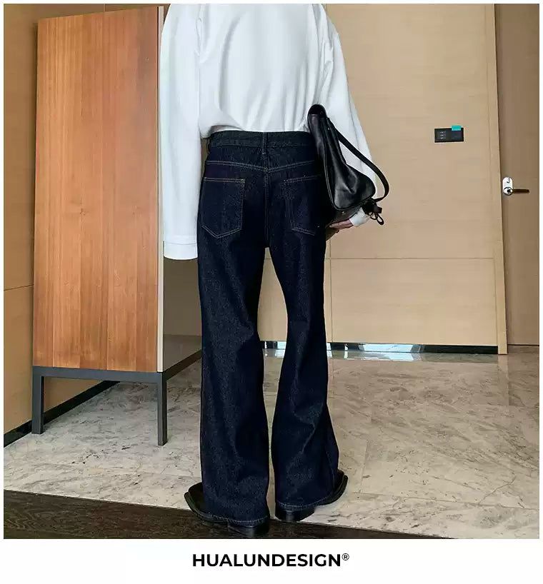 Hua Classic Wide Cut Jeans-korean-fashion-Jeans-Hua's Closet-OH Garments