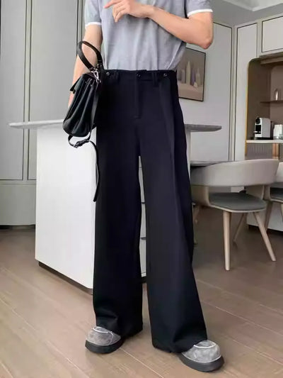 Hua Drapy Wide Comfty Pants-korean-fashion-Pants-Hua's Closet-OH Garments