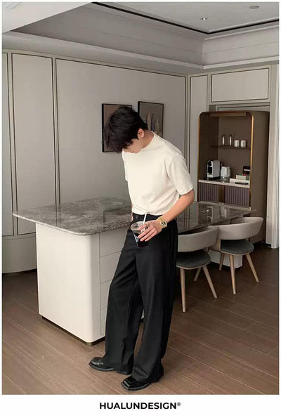 Hua Rope String Waist Pants-korean-fashion-Pants-Hua's Closet-OH Garments
