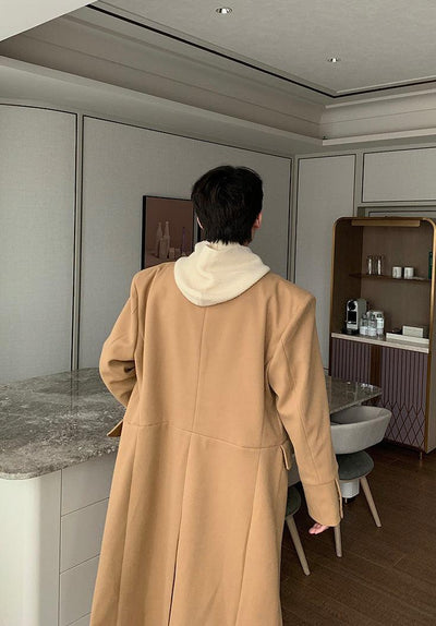 Hua Timeless Double Breasted Overcoat-korean-fashion-Long Coat-Hua's Closet-OH Garments