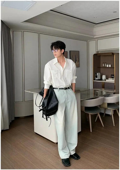 Hua Washed Faded Straight Jeans-korean-fashion-Jeans-Hua's Closet-OH Garments