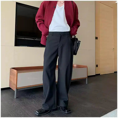 Hua Wide Loose Cut Pants-korean-fashion-Pants-Hua's Closet-OH Garments