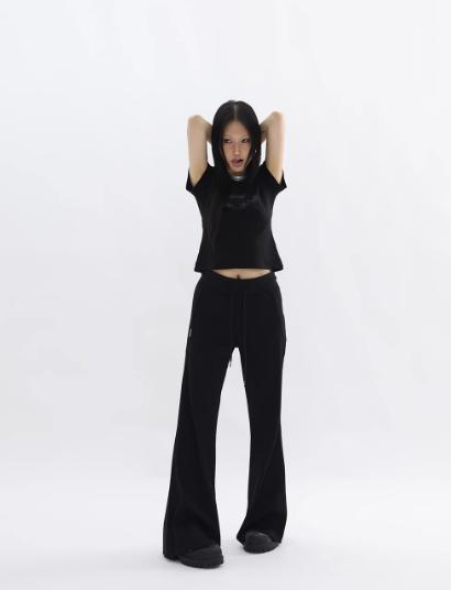 Kei Dark Gaze Graphic T-Shirt-korean-fashion-T-Shirt-Kei's Closet-OH Garments