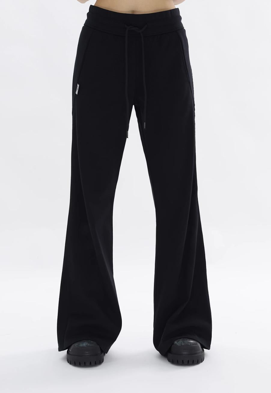 Kei Drawcord Flared Sweatpants-korean-fashion-Pants-Kei's Closet-OH Garments