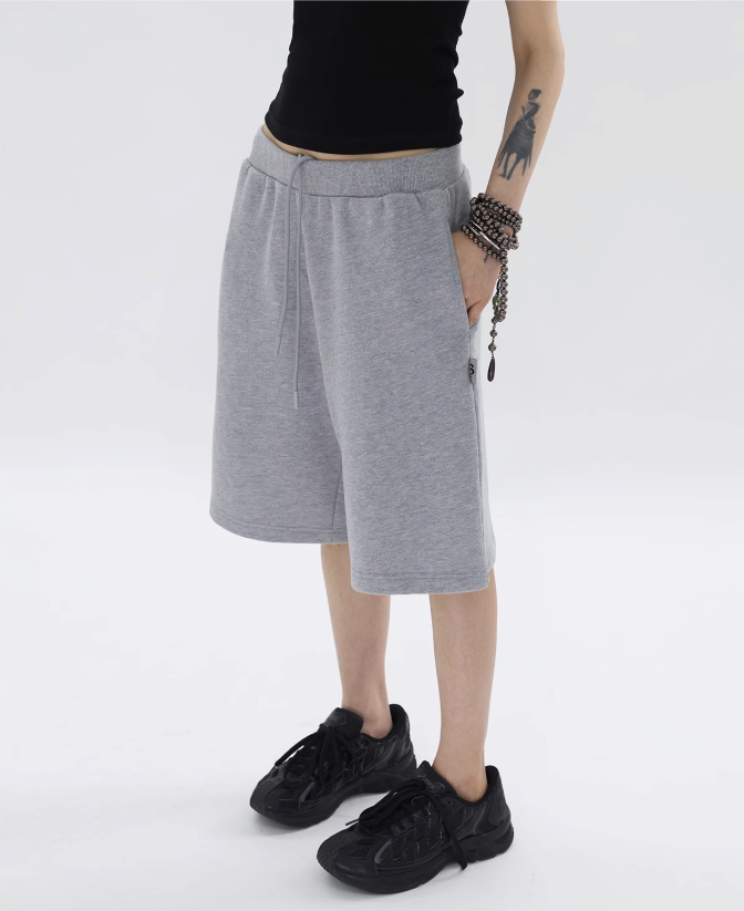 Kei Sleek Drawstring Shorts-korean-fashion-Shorts-Kei's Closet-OH Garments