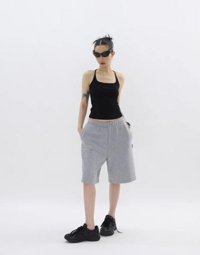 Kei Sleek Drawstring Shorts-korean-fashion-Shorts-Kei's Closet-OH Garments