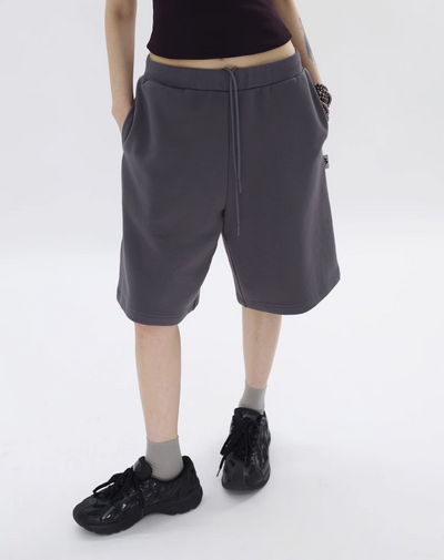 Kei Sleek Drawstring Shorts-korean-fashion-Shorts-Kei's Closet-OH Garments