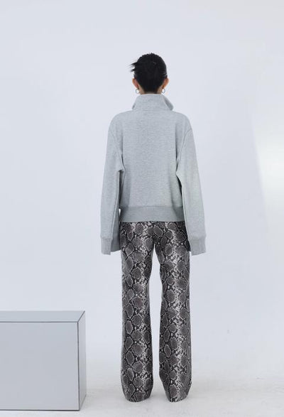 Kei Sleeve-Layered Double Zip Jacket-korean-fashion-Jacket-Kei's Closet-OH Garments