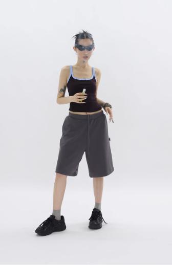 Kei Slim Fit U-Neck Camisole-korean-fashion-Camisole-Kei's Closet-OH Garments